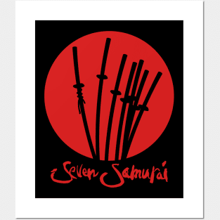 Mod.4 Seven Samurai Japanese Posters and Art